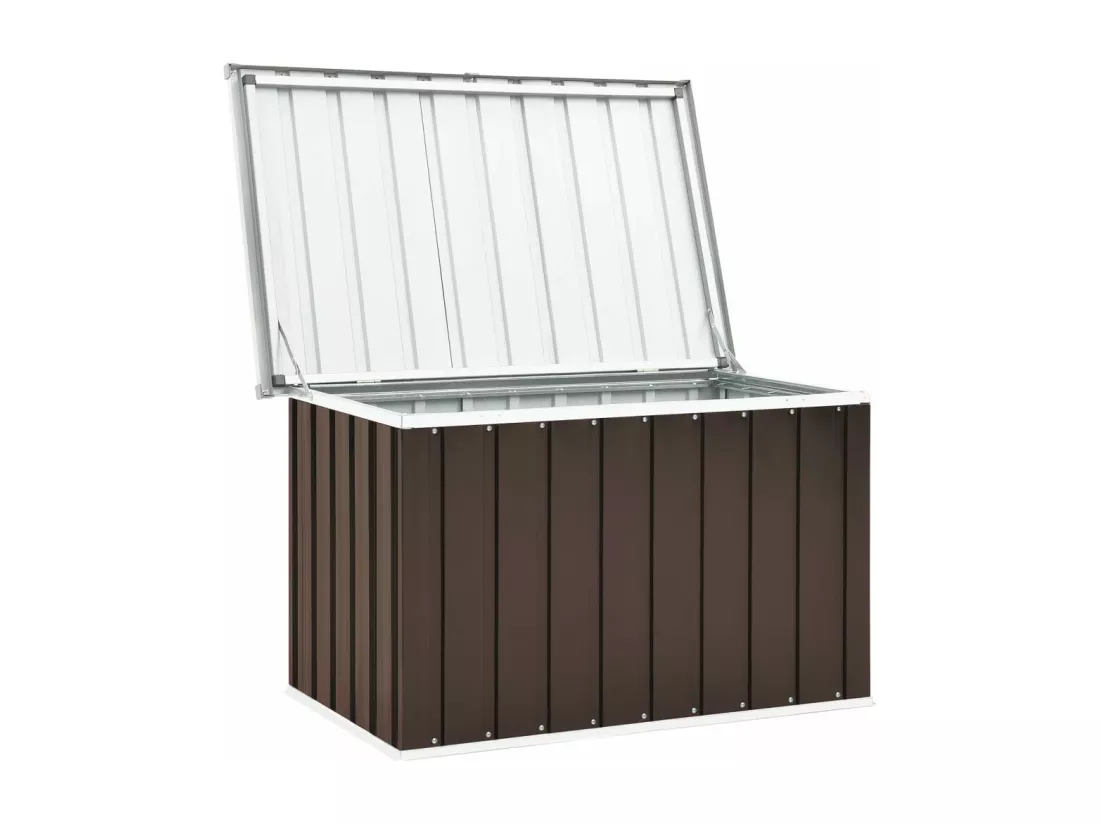 Coffre boîte meuble de marron 109 x 67 x 65 cm 02_0013093