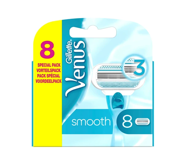 Gillette Venus Smooth Rasierklingen 8 Stück