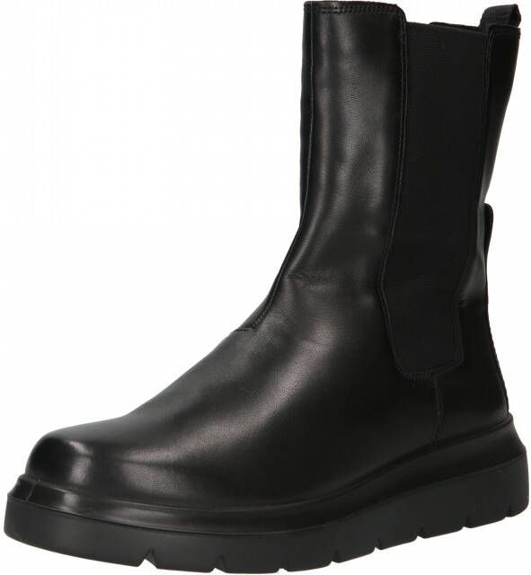 Ecco Nouvelle Black Dress leren chelsea boots zwart