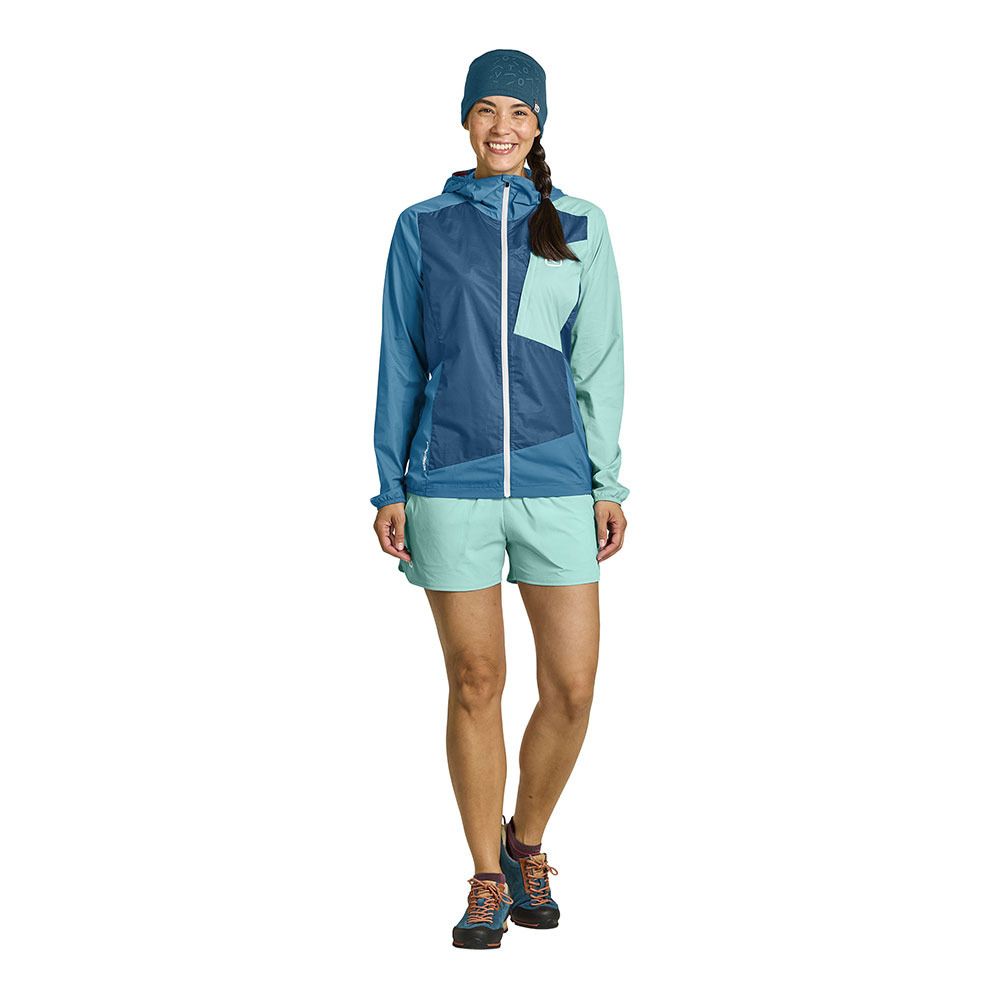 Ortovox WINDBREAKER - Veste Femme petrol blue
