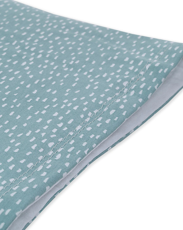 Loop TINY SQUARES GREENERY für Wickelauflage SOFTY (85x75) in blau