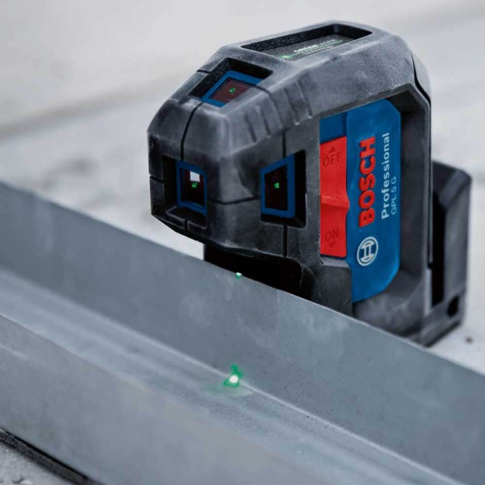 BOSCH GPL5 G Professional Point Level Laser Green 0 601 066 P00