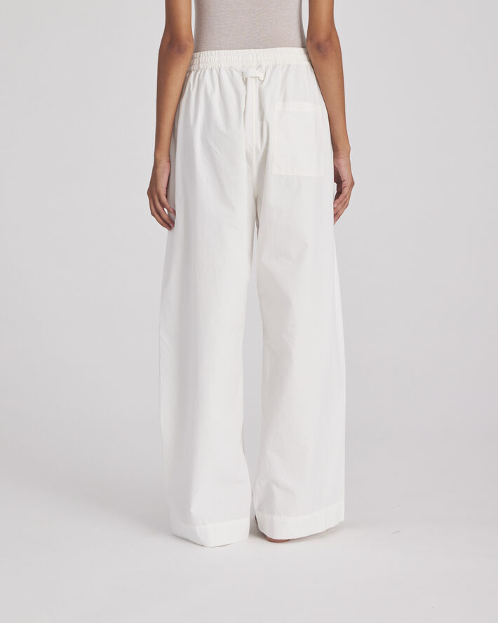 Gai&Lisva Thilde Pant Poplin GOTS 243975 Whisper white