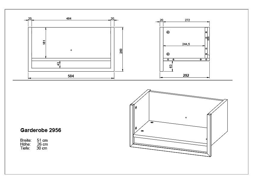 MID.YOU Garderobe MADEO