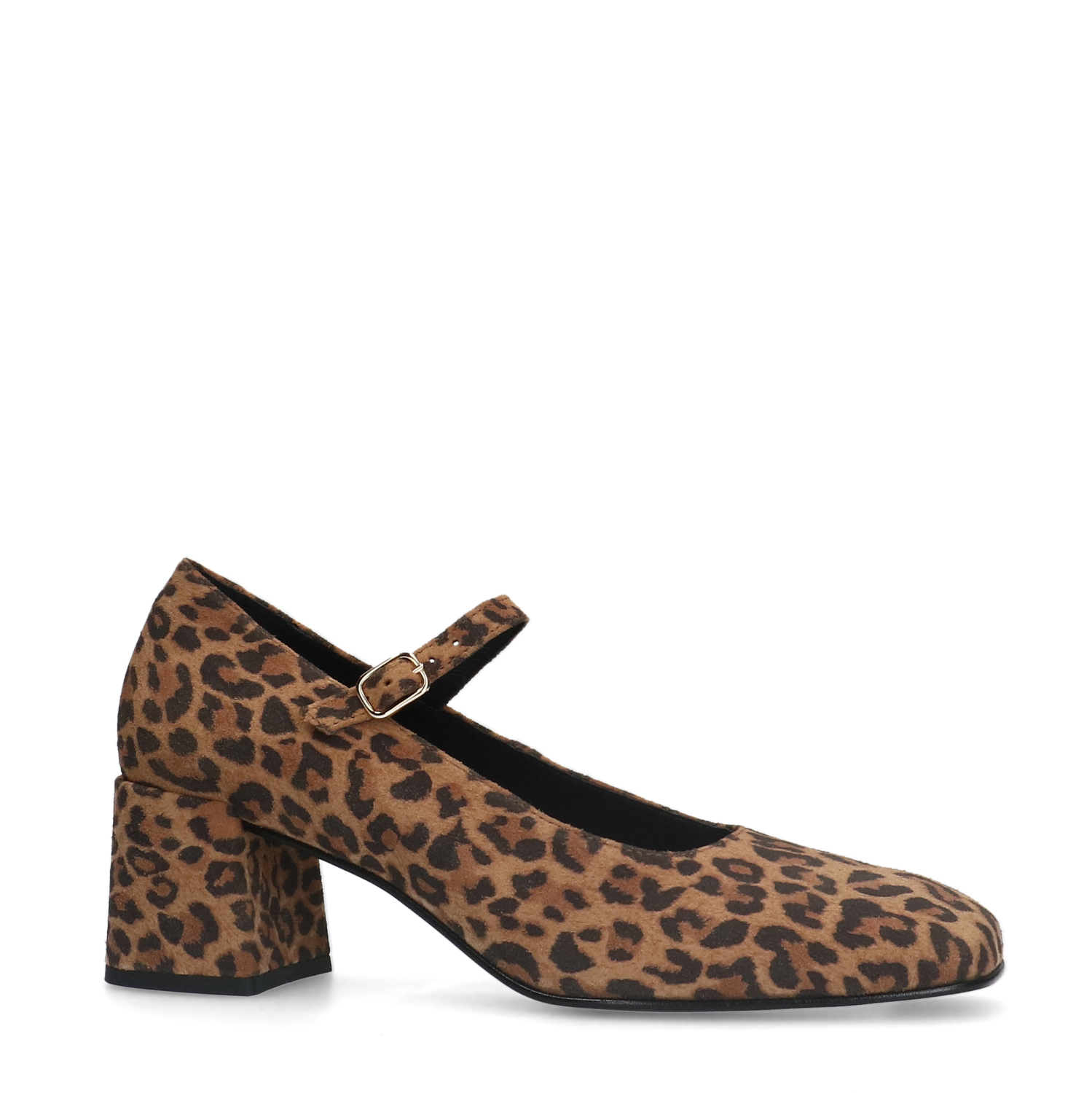 Leopard Mary Jane pumps