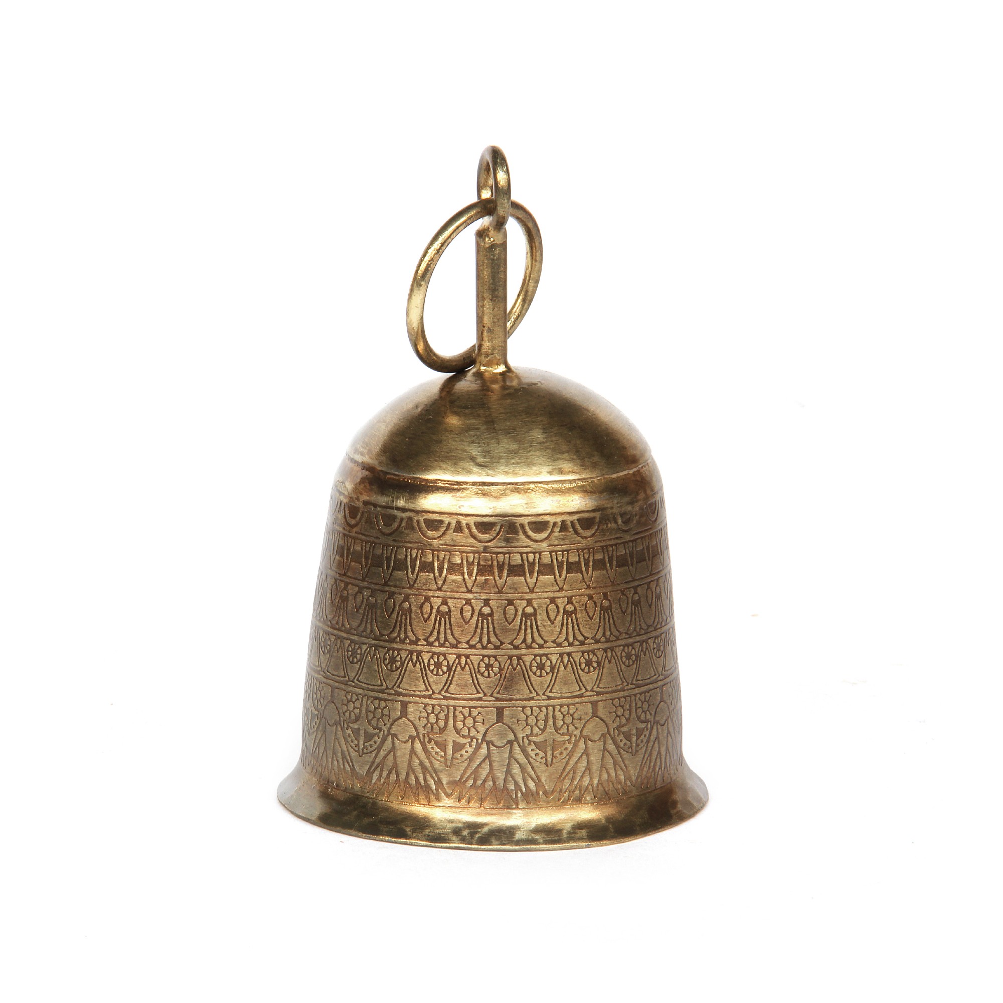 Tischglocke 'Camille', antik messing-finish, Ø 8 cm, H 12 cm günstig bestellen