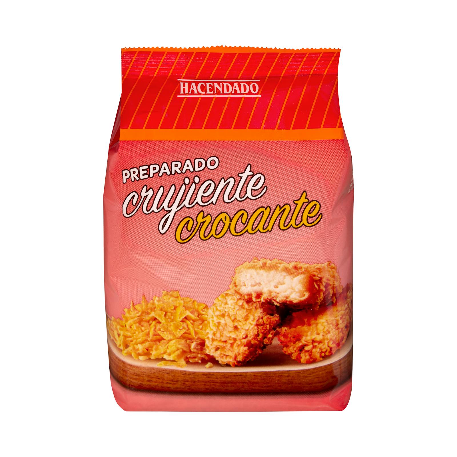 Préparation du Hacendado croustillant