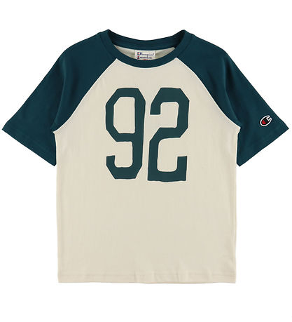 Champion T-Shirt - Grün/Weiß