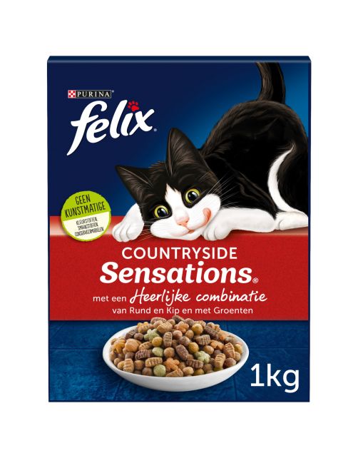 Felix Countryside Sensations Rund&Kip&Groente - Kattenvoer