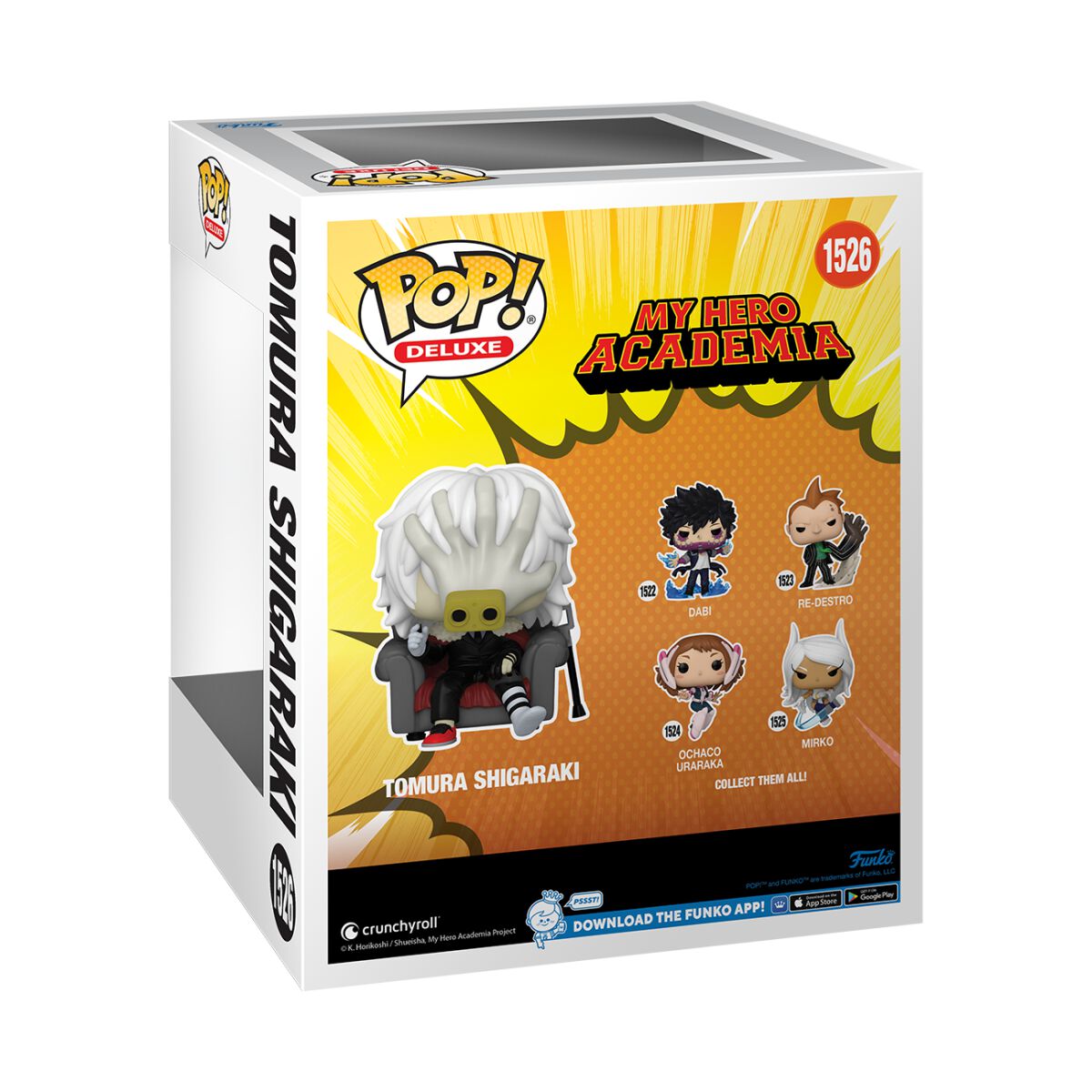 Tomura Shigaraki (POP! Deluxe) Vinyl Figurine 1526 | My Hero Academia Funko Pop!