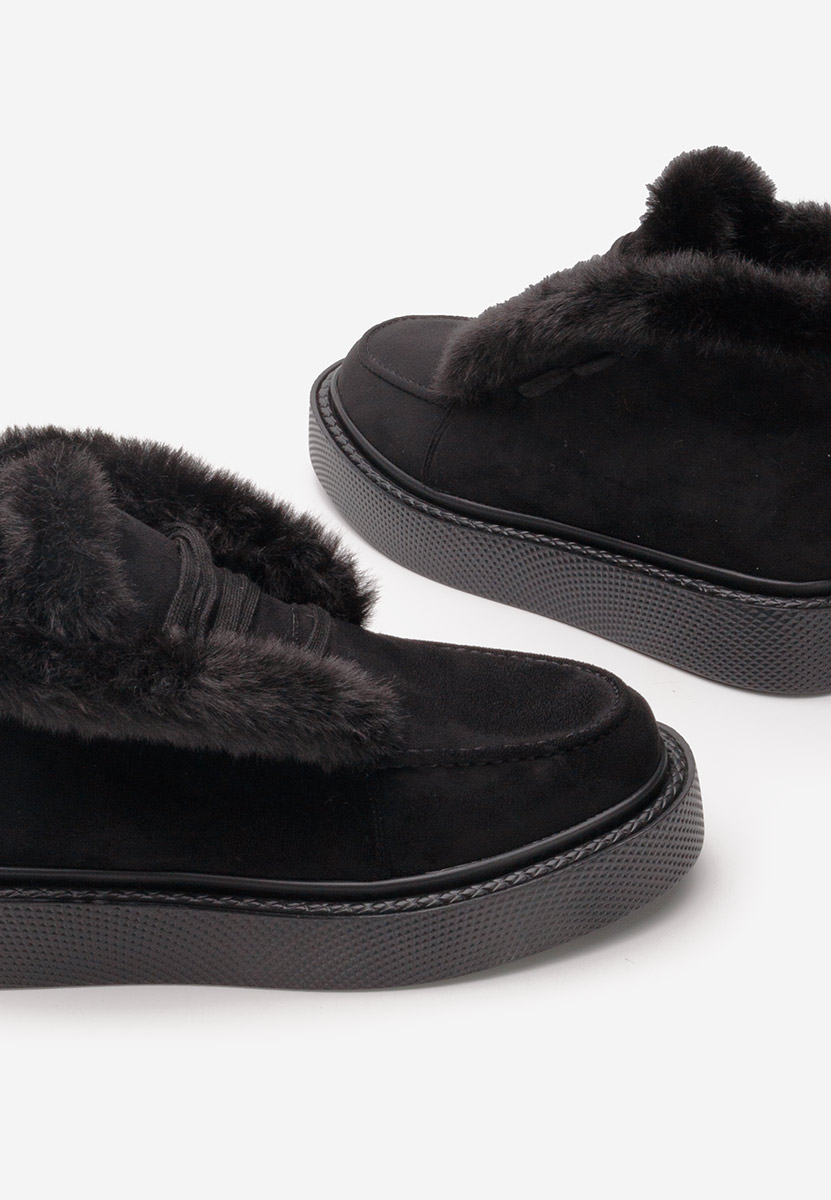 Bottines doublées femme noires Hazey