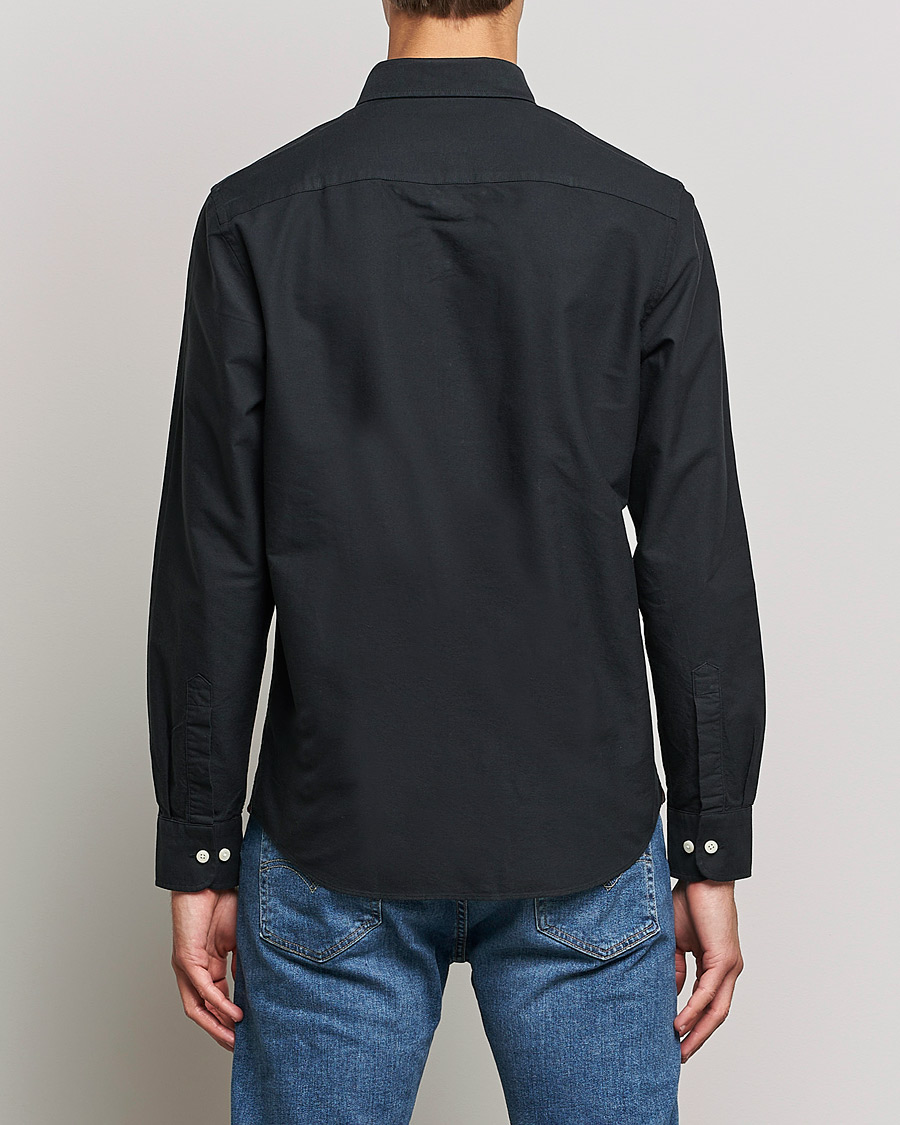 Morris Douglas Oxford Shirt Black