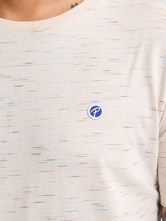 Petrol T-Shirt Sandstone Melange Ecru M-1050-TSR641-0112 kopen