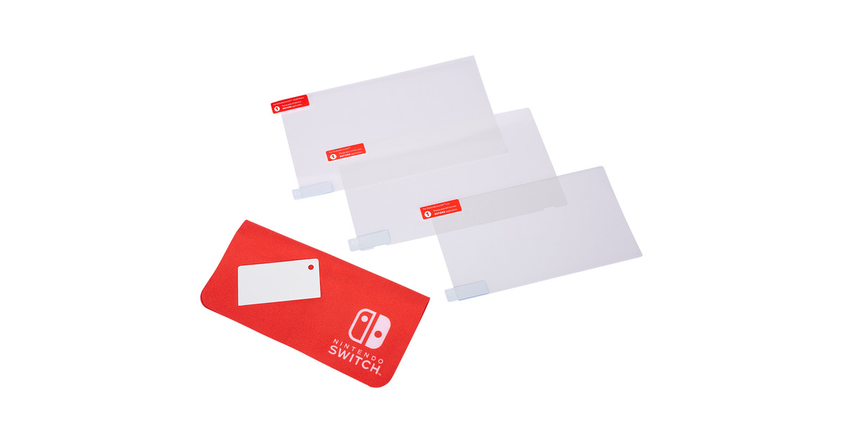 PowerAAnti-Glare Screen Protector Family Pack for Nintendo Switch screenprotector  (Nintendo Switch OLED Model, Nintendo Switch en Nintendo Switch Lite)