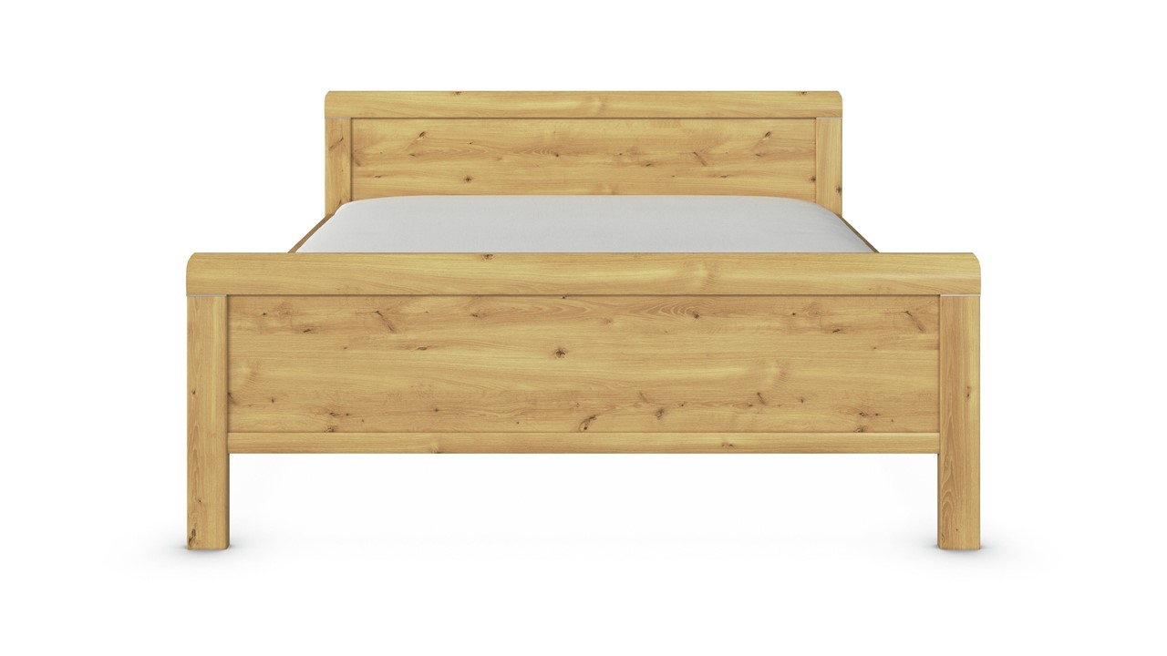 Bed Elba rustiek eiken