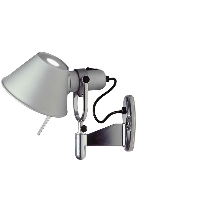 Artemide - Tolomeo - Faretto Wandleuchte, alusilber