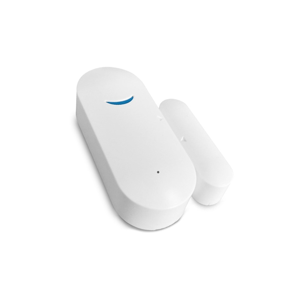 WiFi Anti-Einbruch Tür- / Fenster Sensor Alarmanlage Einbruchschutz Magnethaftung mit Tuya Smart App für iOS / Android - Weiss