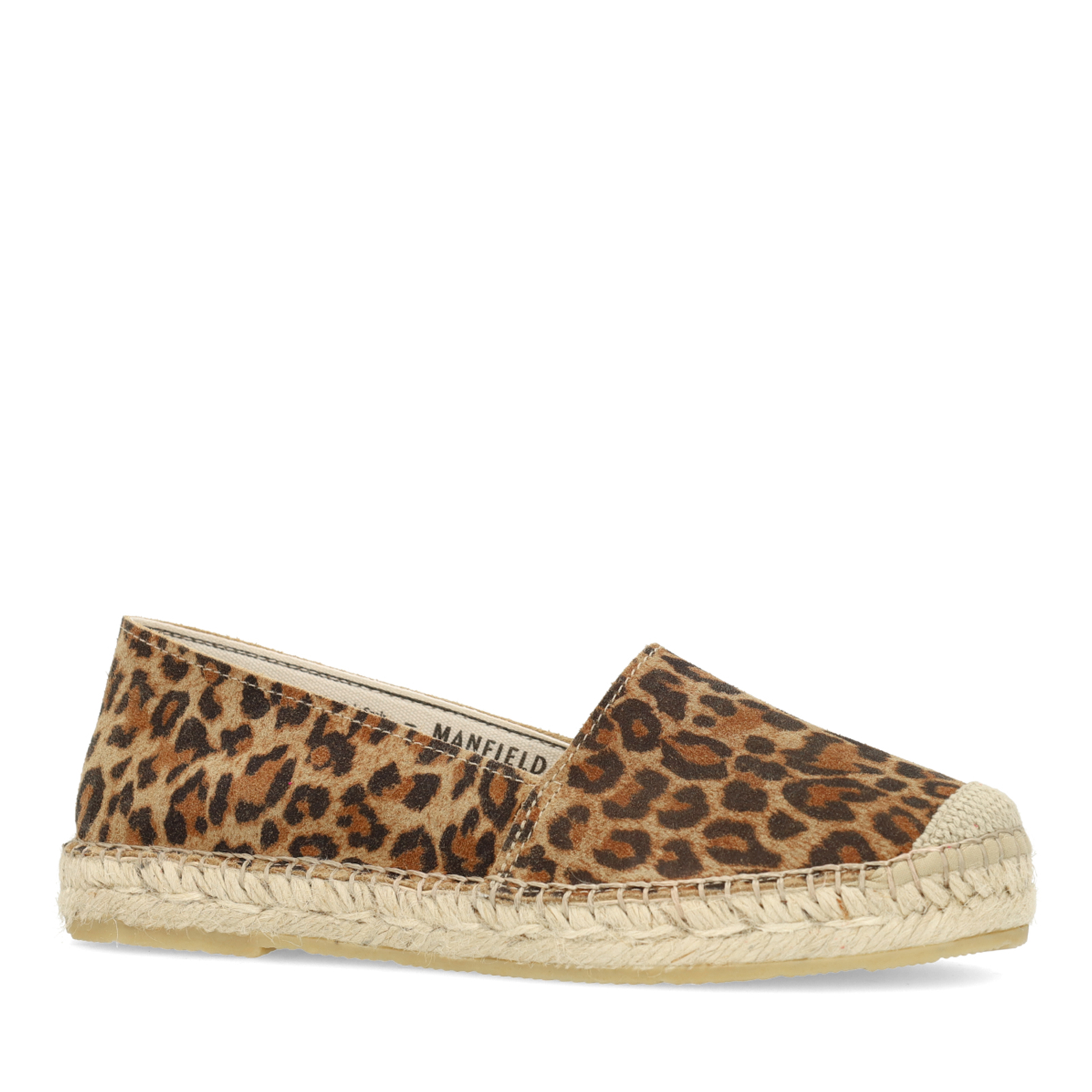 Leopard suède espadrilles