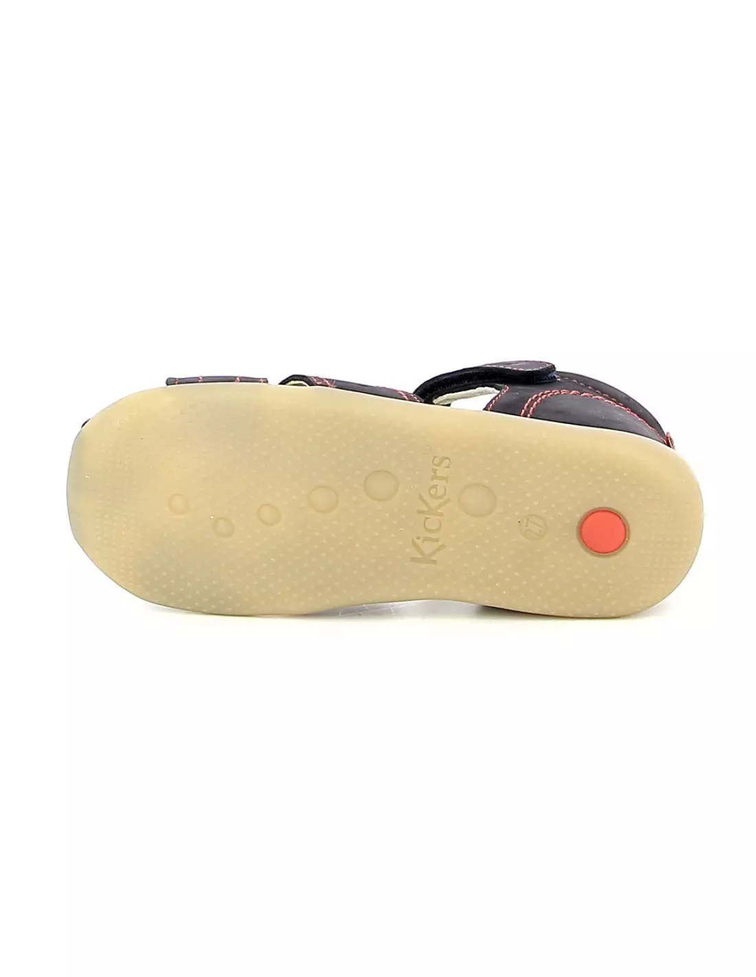 KICKERS BIGBAZAR - Chaussures & Accessoires GarÃ§on Marinerouge