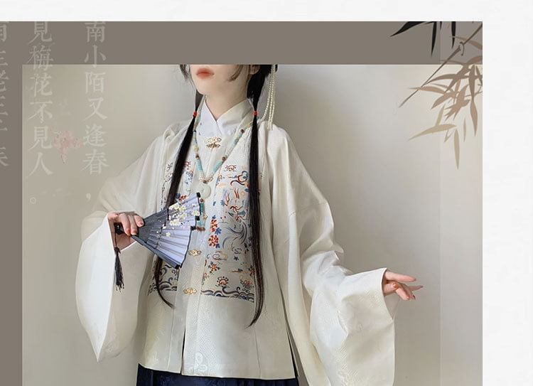 Francoix - Bloemen Hanfu Kostuumset