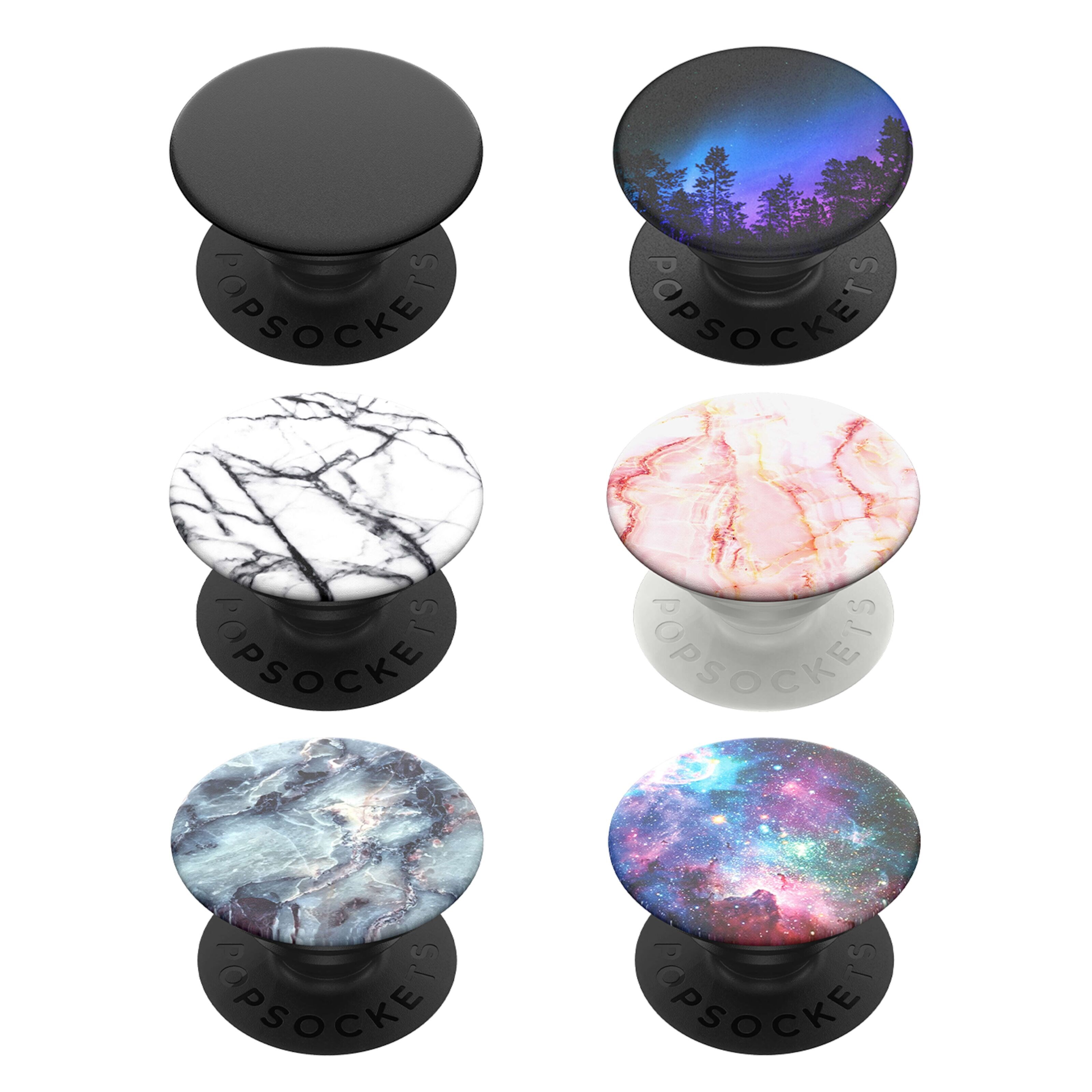 Popsockets Avtakbart grep for mobil Svart