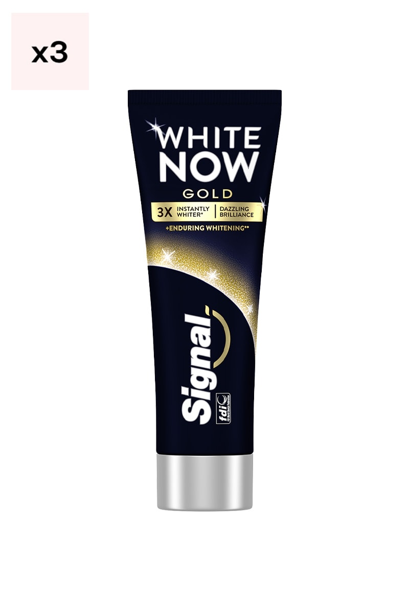 Dentifrices - White Now Gold - 3 x 75 ml