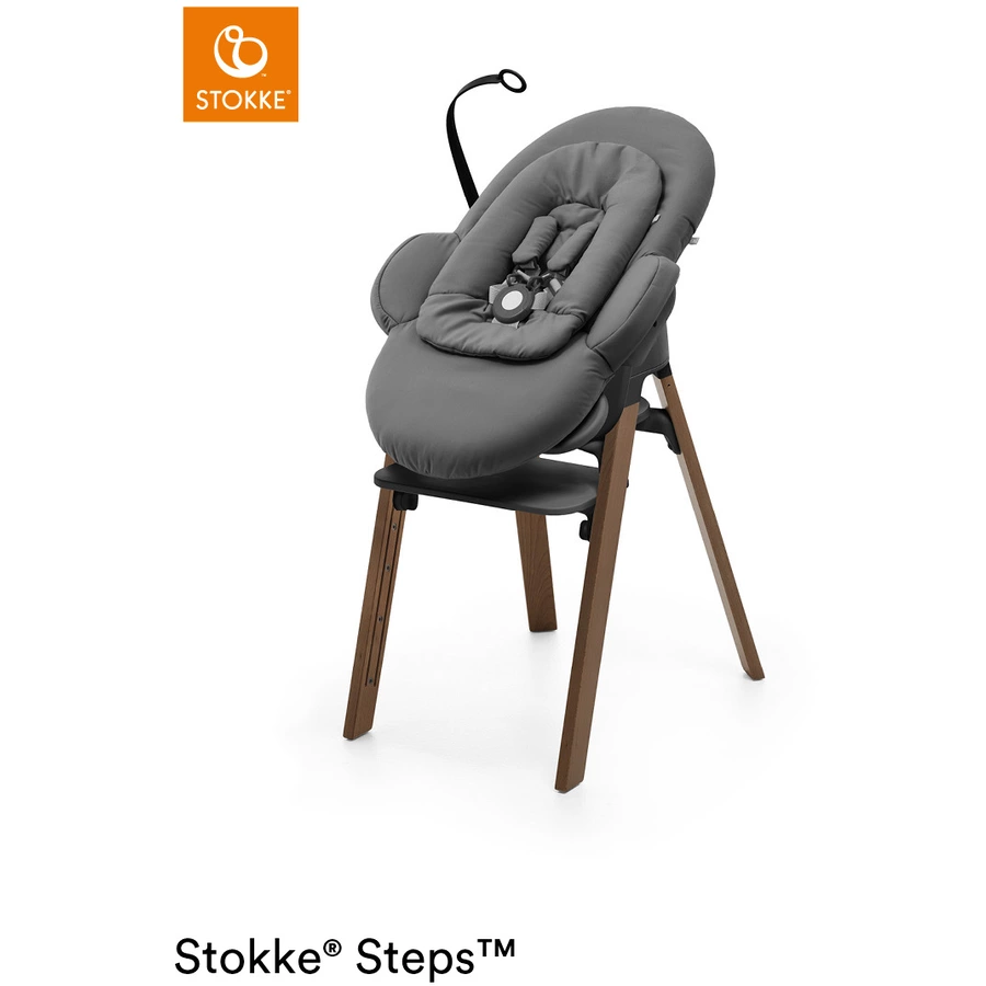 STOKKE® Steps™ Hochstuhl Black Buche Golden Brown