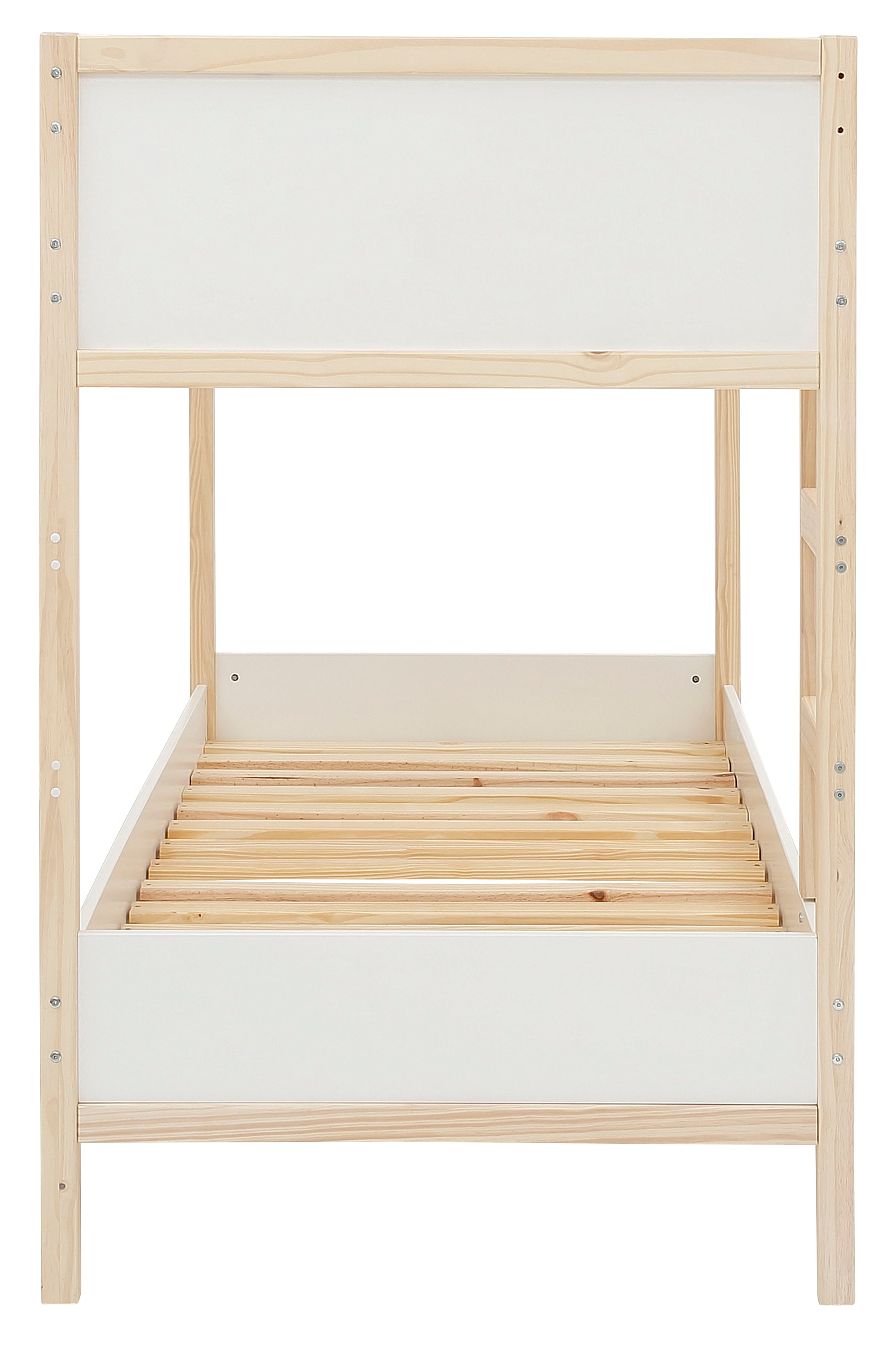 Lüttenhütt Etagenbett »Janne« Kiefernholz, Etagenbett, inklusive Holzleiter, Liegefläche 90x200 cm