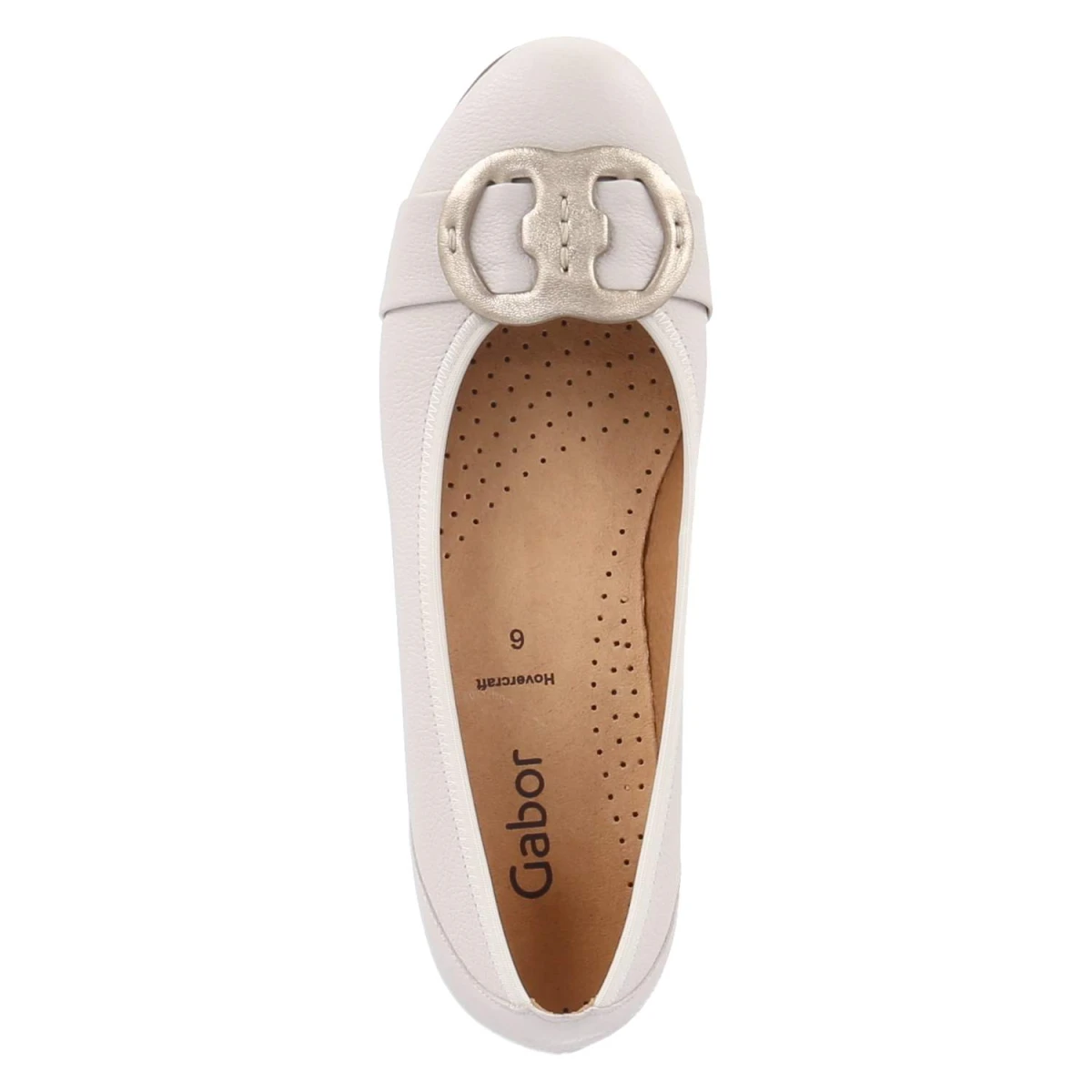 GaborBallerinas - creme/champagner