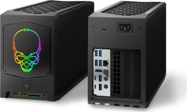 Intel Next Unit of Computing 11 Extreme Kit - NUC11BTMi9 - Barebone - mini PC Intel WM590 - 1 x Core i9 11900KB / op til 4.9 GHz - RAM 0 GB - UHD Graphics - Gigabit Ethernet, 2.5 Gigabit Ethernet, Bluetooth 5.2