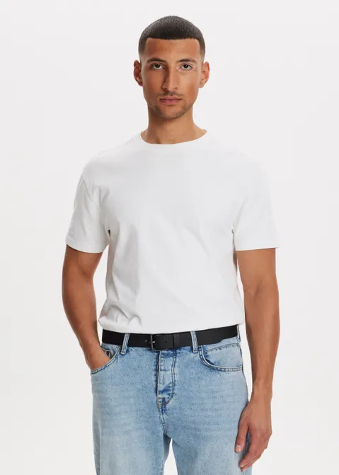 Riem leer zwart (ZWART)