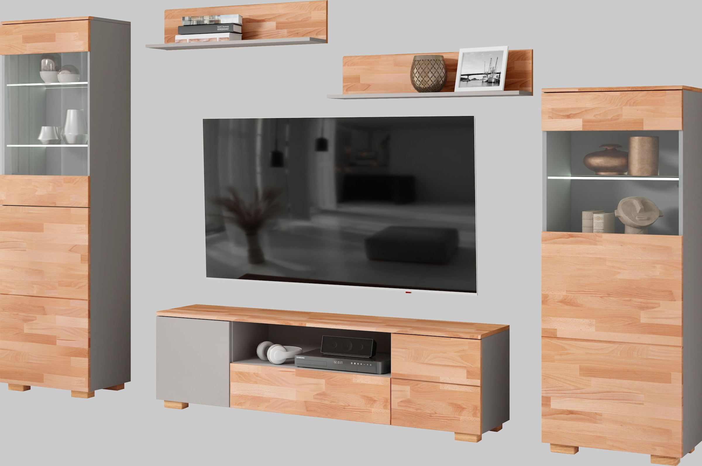 Home affaire Wohnwand 5 Stk. tlg.