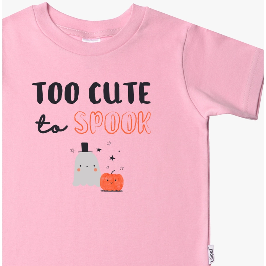 Liliput T-Shirt Too cute to Spook rosa