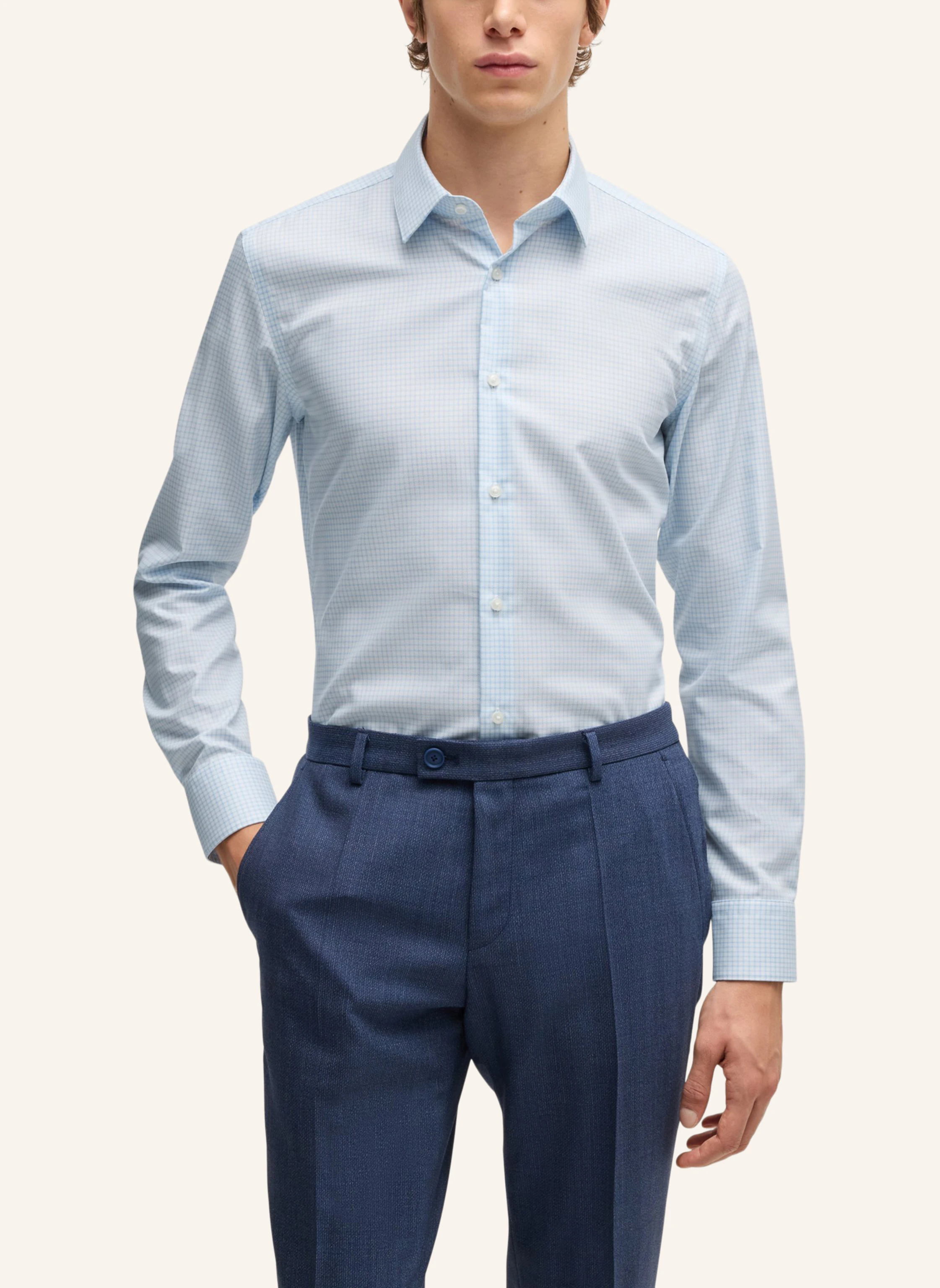 BOSS Business Hemd P-HANK-S-KENT-C1-222 Slim Fit