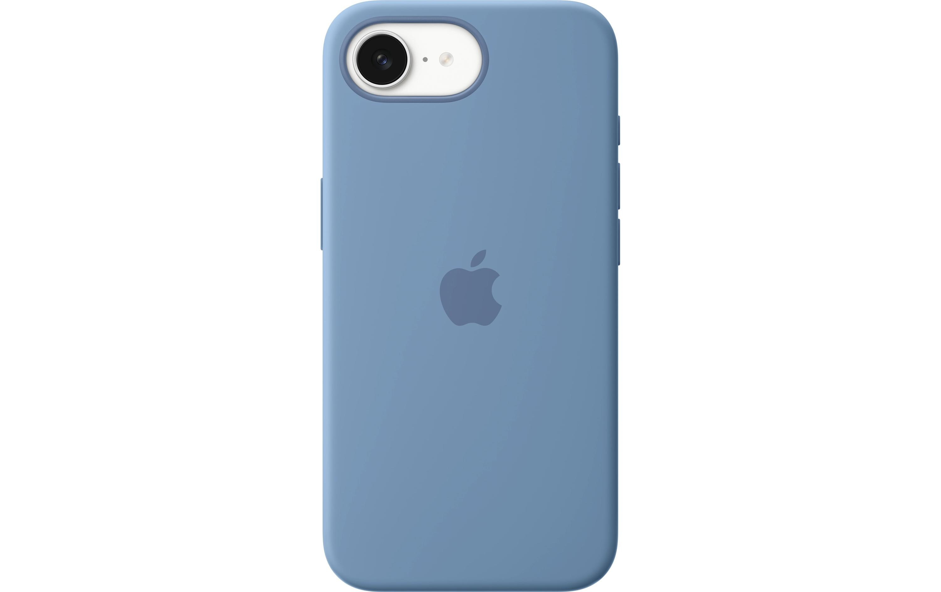 Silicone Case mit MagSafe iPhone 16e BlueSilikon-Backcover mit «MagSafe» für das Apple iPhone 16e