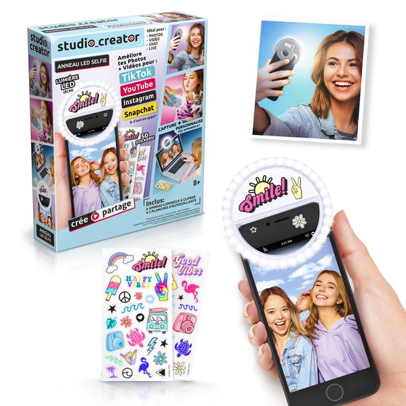 Studio Creator - Kit Anneau LED Selfie
