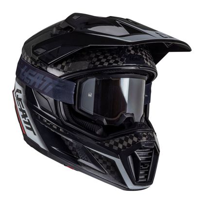 Casque intégral Leatt 9.5 V25 - Noir / Blanc