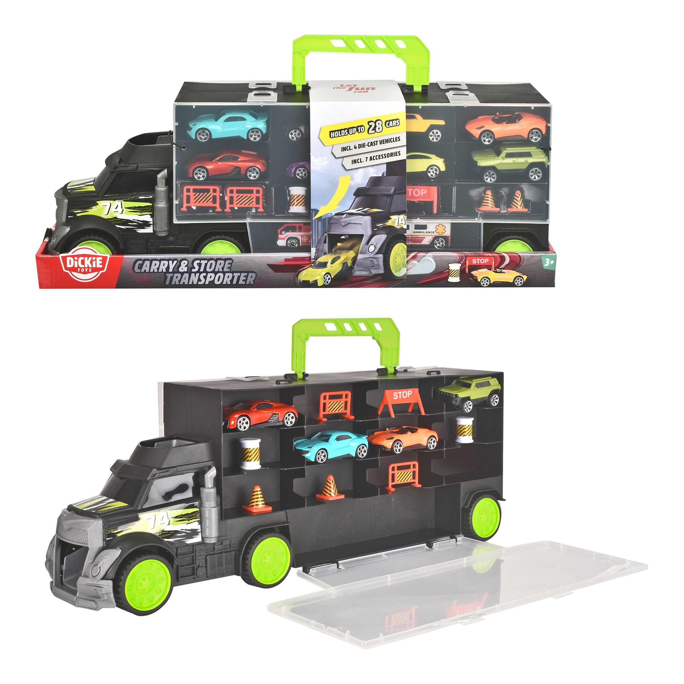 Dickie Toys Transporter Carry & Store