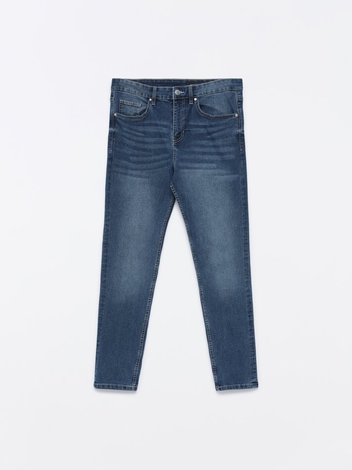 Calça jeans super skinny - Azul claro