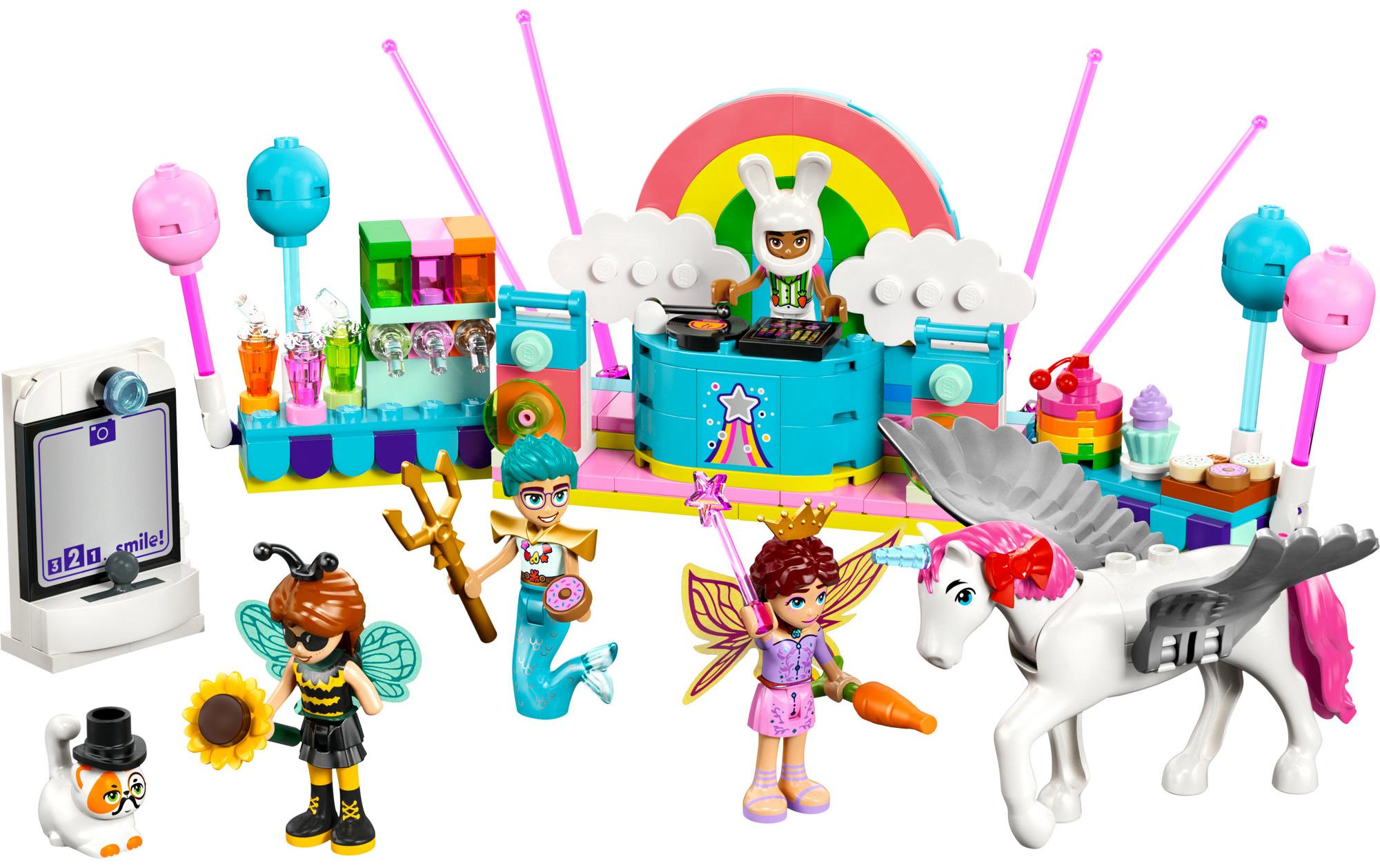 Friends Kostümparty mit Einhorn und Fee 42661Bauset für Rollenspiele