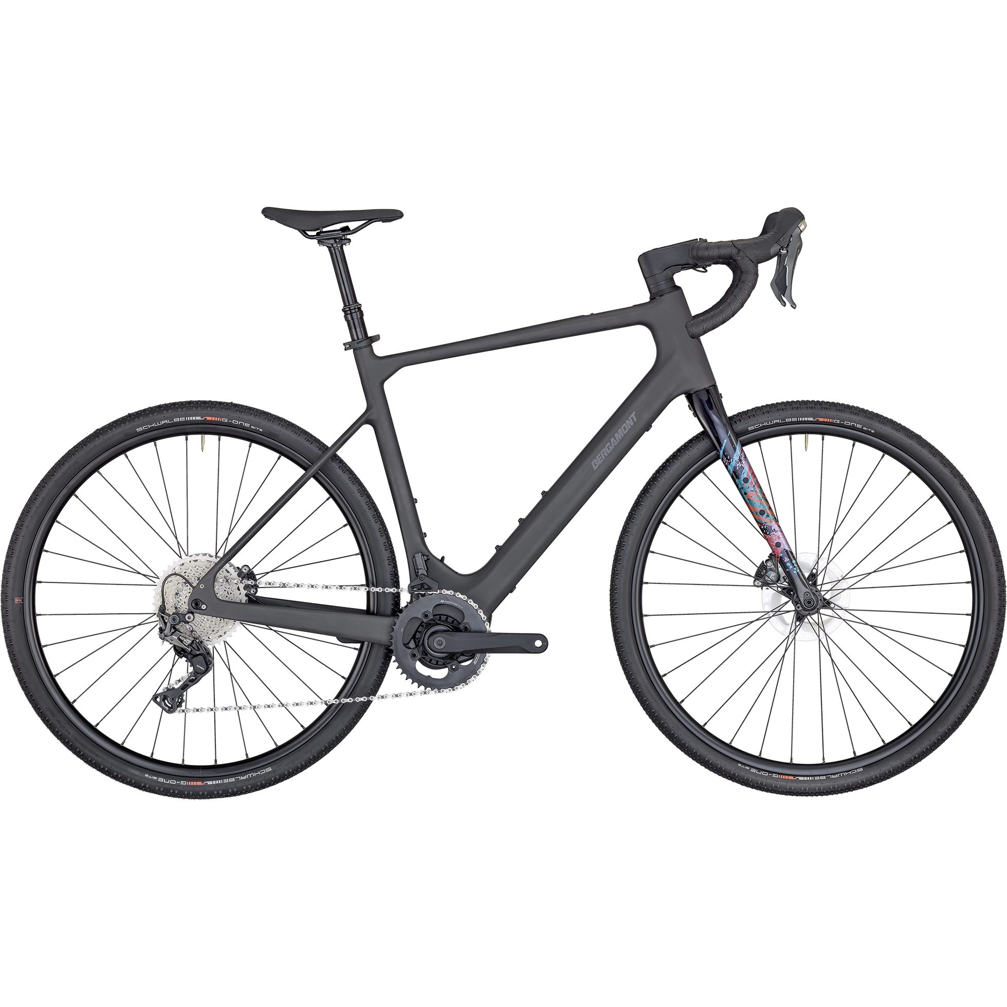 Bergamont E-Grandurance Elite Carbon E-Gravel Bike raw carbon