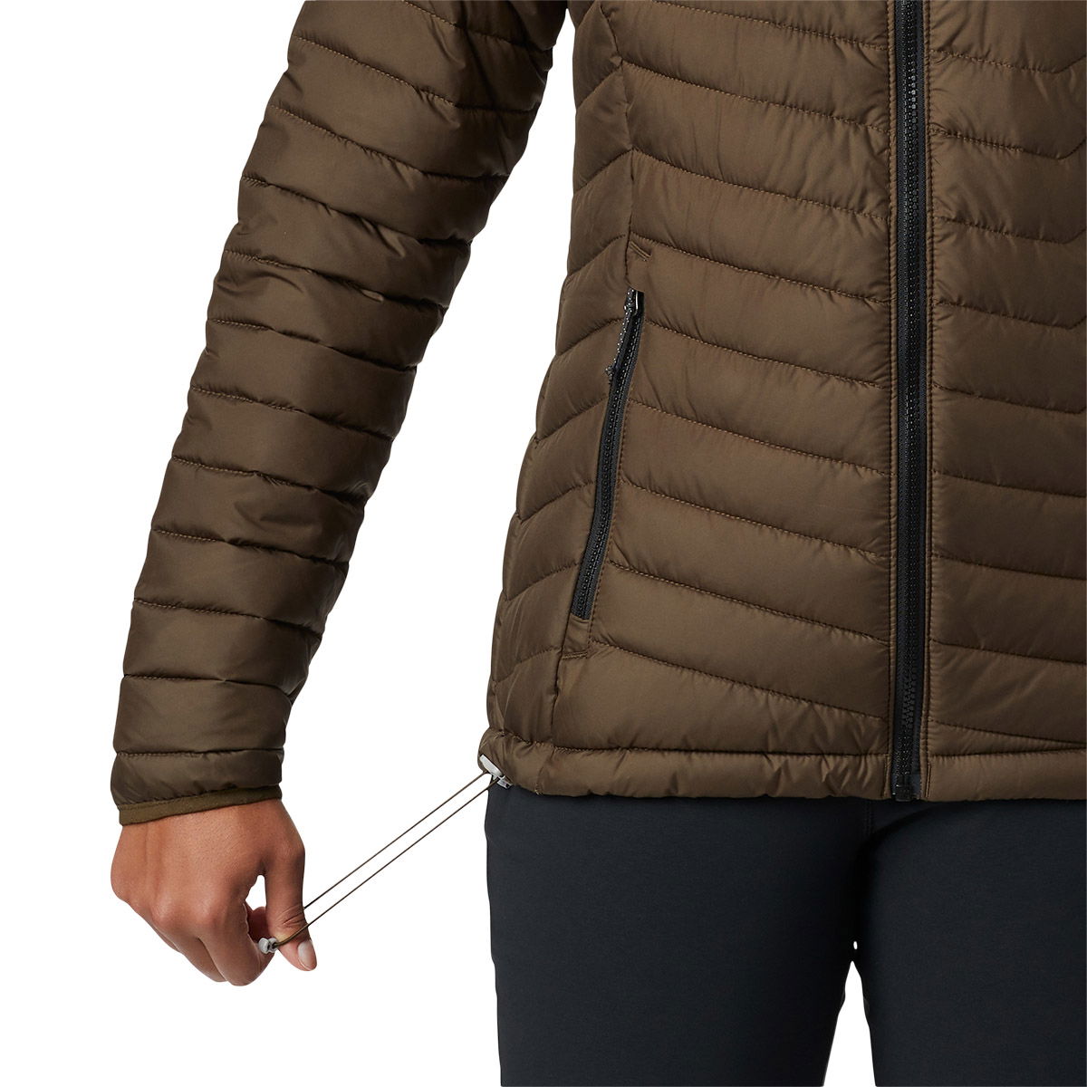 Columbia Powder Lite Hood Vinterjakke Dame