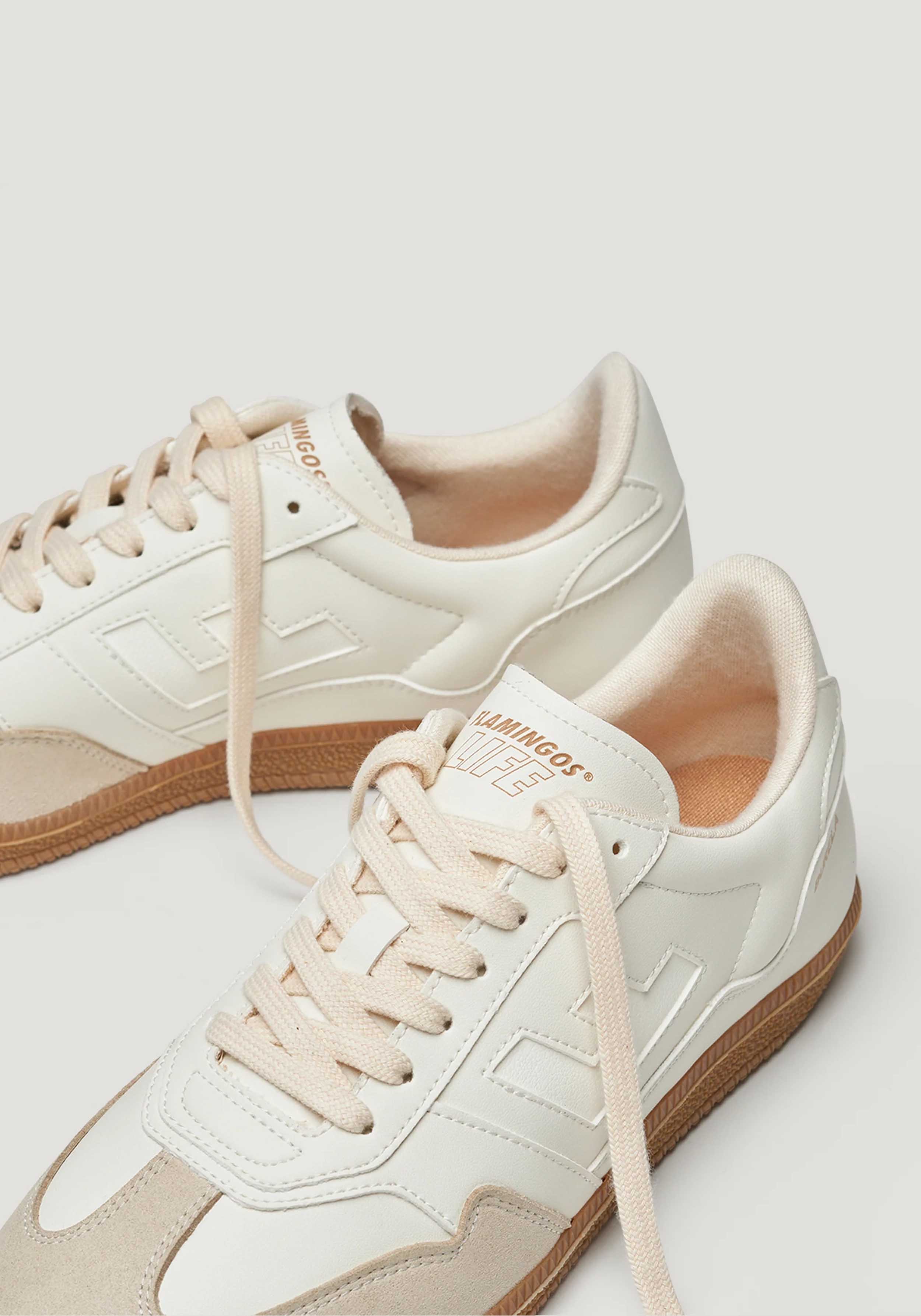 Flamingos Life Sneaker Burela Slim Gesso White