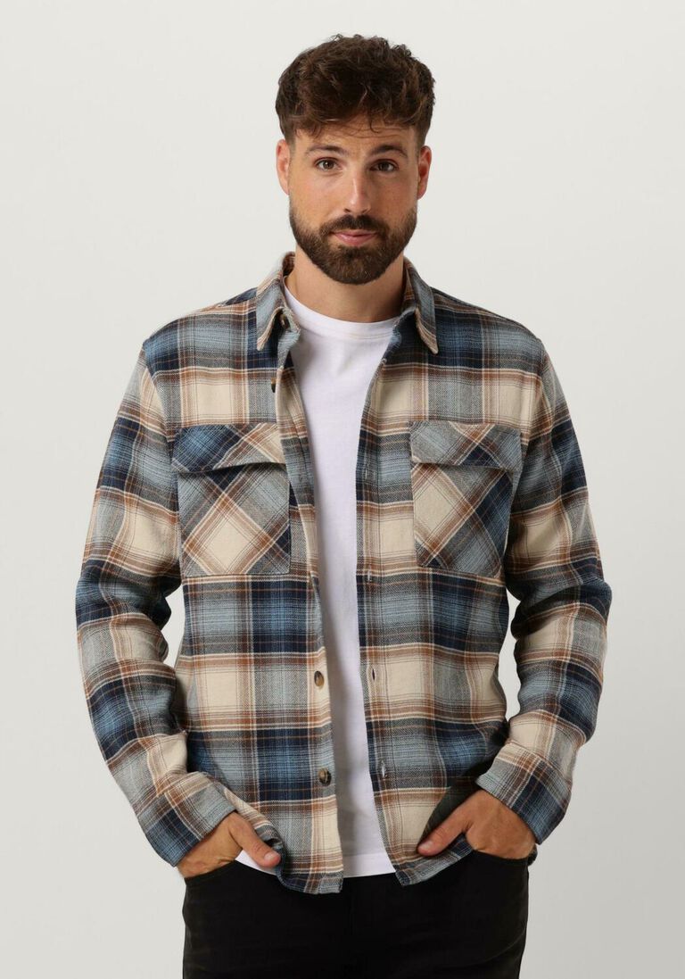 DSTREZZED blauwe dstrezzed overshirt corey overshirt