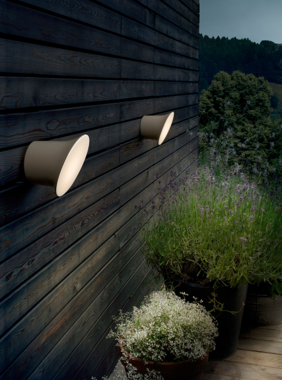 Luceplan Ecran wandlamp LED opaalwit