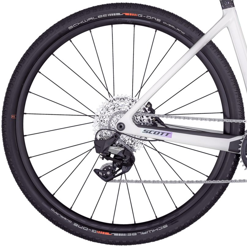 Scott Contessa Solace Gravel eRIDE 15 Carbon E-Gravel Bike Damen beluga grey