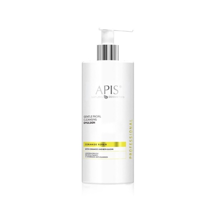 Apis Ceramide Repair milde Gesichtsreinigungsemulsion mit Ceramiden und Beta-Glucan 500 ml
