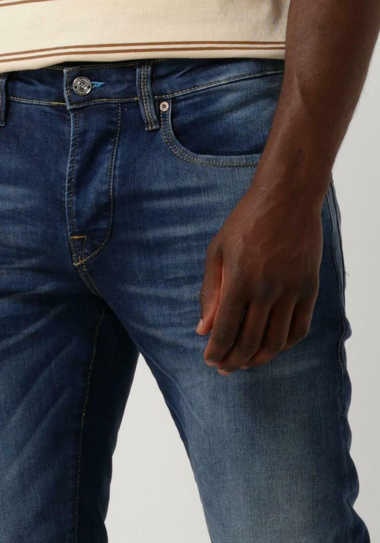 SCOTCH & SODA blauwe scotch & soda slim fit jeans essentials ralston slim jeans