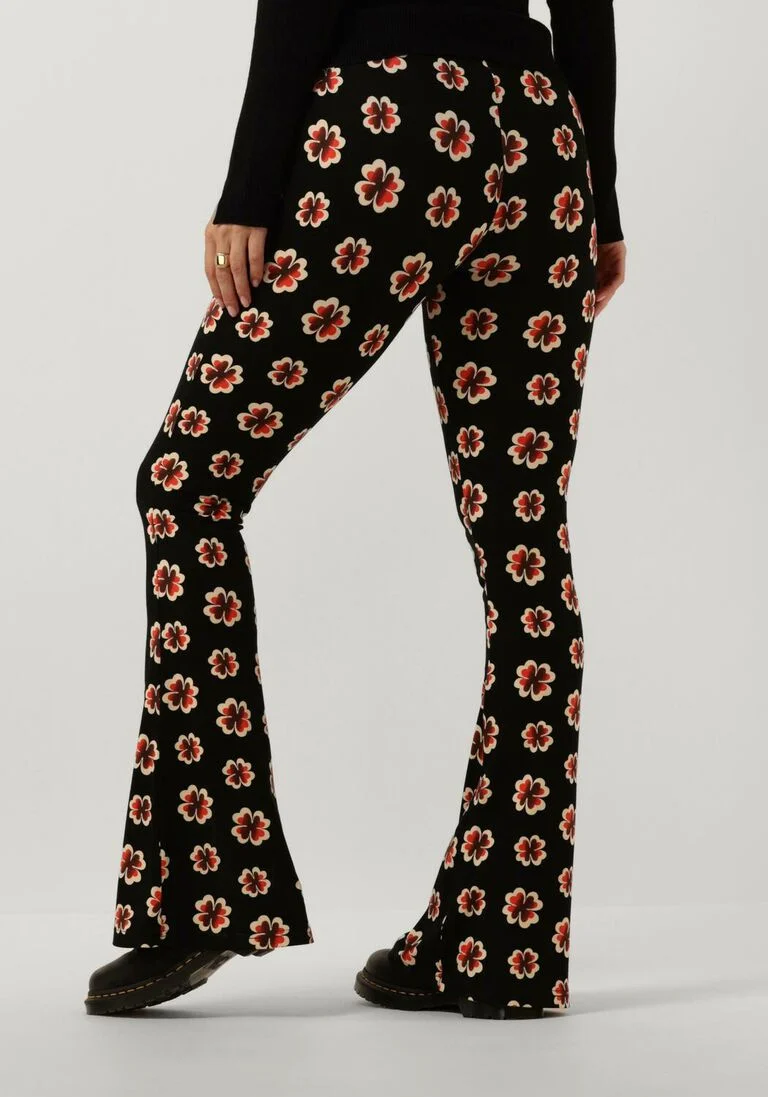 HARPER & YVE zwarte harper & yve flared broek lucky-pa