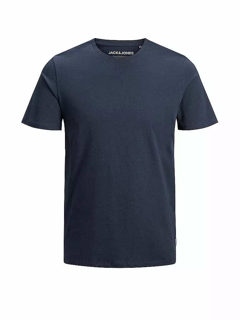 JACK & JONES T-Shirt JJEORGANIC blau